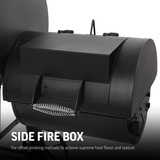 Char-Griller Competition Pro 37" Offset-Smoker schwarz