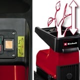 EINHELL Elektro-Leisehäcksler GC-RS 60 CB rot/schwarz, 2.300 Watt