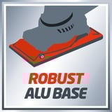 EINHELL Schwingschleifer TE-OS 2520 E rot/schwarz, 250 Watt, Koffer