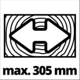 EINHELL Zug-Kapp-und Gehrungssäge TC-SM 254 rot/schwarz, 1.800 Watt