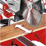 EINHELL Zug-Kapp-und Gehrungssäge TC-SM 254 rot/schwarz, 1.800 Watt