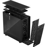 Fractal Design Meshify 2 XL Black TG Light Tint, Big-Tower-Gehäuse schwarz, Tempered Glass