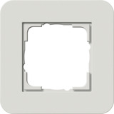 Gira Abdeckrahmen 1fach, Abdeckung grau, Retail