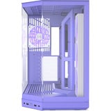 HYTE Y50 Taro Milk, Tower-Gehäuse violett, Tempered Glass x 3