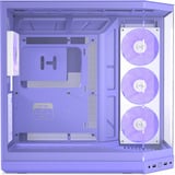 HYTE Y50 Taro Milk, Tower-Gehäuse violett, Tempered Glass x 3