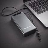 Intenso Powerbank F20000 Gray grau, 20.000 mAh, PD 3.0, Quick Charge 3.0