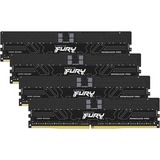 Kingston FURY DIMM 128 GB DDR5-5600 (4x 32 GB) Quad-Kit ECC, Arbeitsspeicher schwarz, KF556R36RBK4-128, Renegade PRO, Registred, INTEL XMP