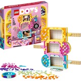 LEGO 41956 DOTS Eiscreme Bilderrahmen & Armband, Konstruktionsspielzeug DIY Bastelset für individualisierten Schmuck und Deko