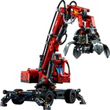LEGO 42144 Technic Umschlagbagger, Konstruktionsspielzeug Mechanisches Spielzeug Set, manuelle und pneumatische Funktionen