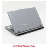 Lenovo LOQ 15 (83JC009TGE), Gaming-Notebook grau, AMD Ryzen 7 7435HS, NVIDIA GeForce RTX 4070, 16 GB DDR5, 1 TB (1 TB SSD), Windows 11 Home 64-Bit