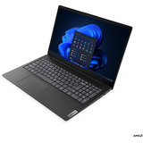 Lenovo V15 G4 AMN (82YU01AEGE), Notebook schwarz, AMD Ryzen 5 7520U, AMD Radeon 610M, 16 GB LPDDR5, 512 GB (512 GB SSD), Windows 11 Pro