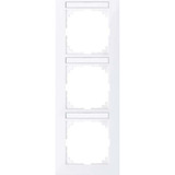 Merten Rahmen 3-fach weiß, Retail