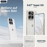 Motorola edge 70 512GB, Handy Cloud Dancer, Android, 12 GB