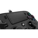 Nacon Wired Compact Controller, Gamepad schwarz, PlayStation 4, PC