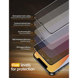 Nevox NEVOGLASS 3D PRIVACY, Schutzfolie transparent, iPhone 17 Pro Max / 16 Pro Max