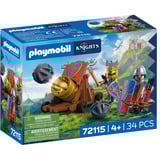 PLAYMOBIL 72115 Knights Schusswaffe Löwenritter, Konstruktionsspielzeug 