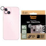 PanzerGlass Hoops Kameraschutz, Schutzfolie transparent, iPhone 15 Plus / 15