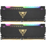 Patriot DIMM 16 GB DDR4-3600 (2x 8 GB) Dual-Kit, Arbeitsspeicher schwarz, PVSR432G360C0K, Viper Steel RGB, INTEL XMP