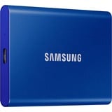 SAMSUNG Portable SSD T7 2TB, Externe SSD blau, USB-C 3.2 Gen 2 (10 Gbit/s), extern