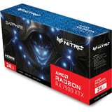 SAPPHIRE Radeon RX 7900 XTX NITRO+ Vapor-X 24GB, Grafikkarte RDNA 3, GDDR6, 2x DisplayPort, 2x HDMI 2.1
