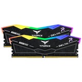 Team Group DIMM 32 GB DDR5-6400 Kit, Arbeitsspeicher schwarz, FF3D532G6400HC40BDC01, Delta RGB, XMP