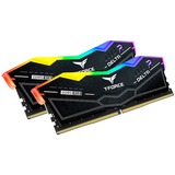 Team Group DIMM 32 GB DDR5-6400 (2x 16 GB) Dual-Kit, Arbeitsspeicher schwarz, FF3D532G6400HC40BDC01, Delta RGB, INTEL XMP