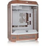 Thermaltake The Tower 600 Mocha Mousse, Tower-Gehäuse hellbraun, Tempered Glass x 3