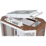 Thermaltake The Tower 600 Mocha Mousse, Tower-Gehäuse hellbraun, Tempered Glass x 3