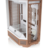Thermaltake The Tower 600 Mocha Mousse, Tower-Gehäuse hellbraun, Tempered Glass x 3
