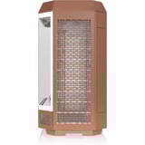 Thermaltake The Tower 600 , Tower-Gehäuse hellbraun, Tempered Glass x 3