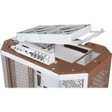 Thermaltake The Tower 600 , Tower-Gehäuse hellbraun, Tempered Glass x 3