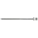 fischer Spanplattenschraube PowerFast II 5,0x120 Senkkopf TX 100 Stück, mit Teilgewinde, Edelstahl A2