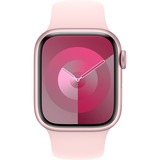 Apple Watch Series 9, Smartwatch rosa/rosé, Aluminium, 41 mm, Sportarmband