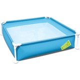 Bestway Planschbecken My First Frame Pool, Schwimmbad hellblau, 122 x 122 x 30,5cm