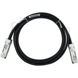 BlueOptics BlueLAN Direct Attach Kabel kompatibel zu Edge Core ET6402-DAC-3M QSFP schwarz, 3 Meter