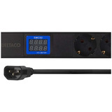 BlueWalker PowerWalker PDU LC-10A 7x CEE 7/3 (IEC C14 Input), Stromversorgung schwarz