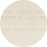 Bosch Professional Expert M480 Netzstruktur-Schleifblatt Ø 150mm, K240 50 Stück, für Exzenterschleifer