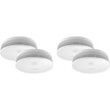 Bosch Smart Home Smart Home Rauchmelderwarnmelder II weiß, 4er Pack