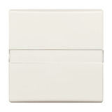 Busch-Jaeger Wippe Ausschalter Wechsel mit Beschriftung weiß, Retail