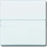 Busch-Jaeger Wippe Ausschalter Wechsel mit Beschriftung weiß, Retail