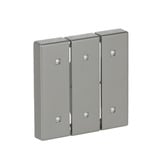 Busch-Jaeger Wippe dreiteilig Elektroniktaster edelstahl, Retail