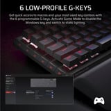 Corsair Vanguard PRO 96, Gaming-Tastatur schwarz, DE-Layout, Corsair MGX Hyperdrive