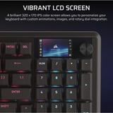Corsair Vanguard PRO 96, Gaming-Tastatur schwarz, DE-Layout, Corsair MGX Hyperdrive