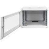 Digitus Wandgehäuse, SOHO, unmontiert - 540x400 mm (BxT), IT-Schrank hellgrau, 7 Höheneinheiten