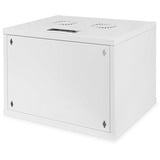 Digitus Wandgehäuse, SOHO, unmontiert - 540x400 mm (BxT), IT-Schrank hellgrau, 7 Höheneinheiten