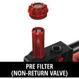 EINHELL Gartenpumpe GE-GP 1145 ECO rot/schwarz, 1.100 Watt