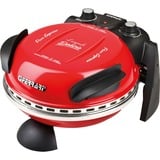 G3 Ferrari Delizia Pizzaofen G10006 rot, 1.200 Watt, für Pizza Ø 31cm