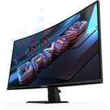 GIGABYTE GS27QCA, Gaming-Monitor 68.6 cm (27 Zoll), schwarz (matt), QHD, VA, Curved, HDMI, DP, 180Hz Panel