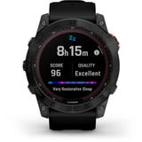 Garmin fenix 7X, Smartwatch dunkelgrau, Solar