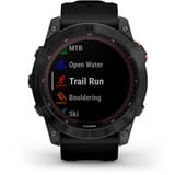 Garmin fenix 7X, Smartwatch dunkelgrau, Solar